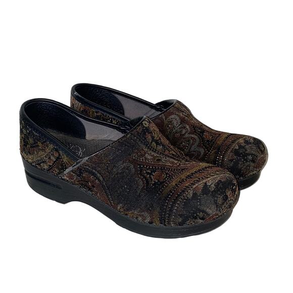 Dansko Vegan Paisley Design Clogs 36 / 5.5-6 - Picture 1 of 12
